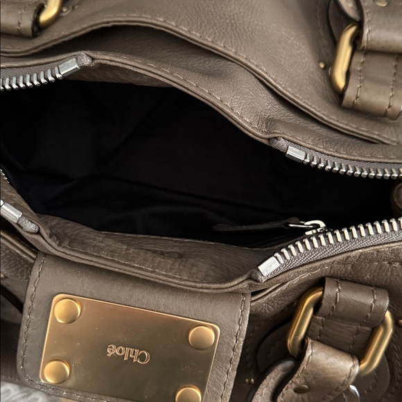 Beautiful taupe Chloe Paddington Handbag - Picture 7 of 10